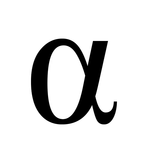 Alpha Symbol