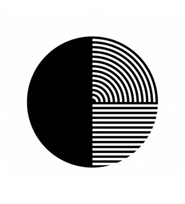 Round Abstract Geometic Design