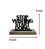 Do, Don't Flow Set of 2 Table Décor