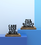 Relax and Rule Set of 2 Table Décor