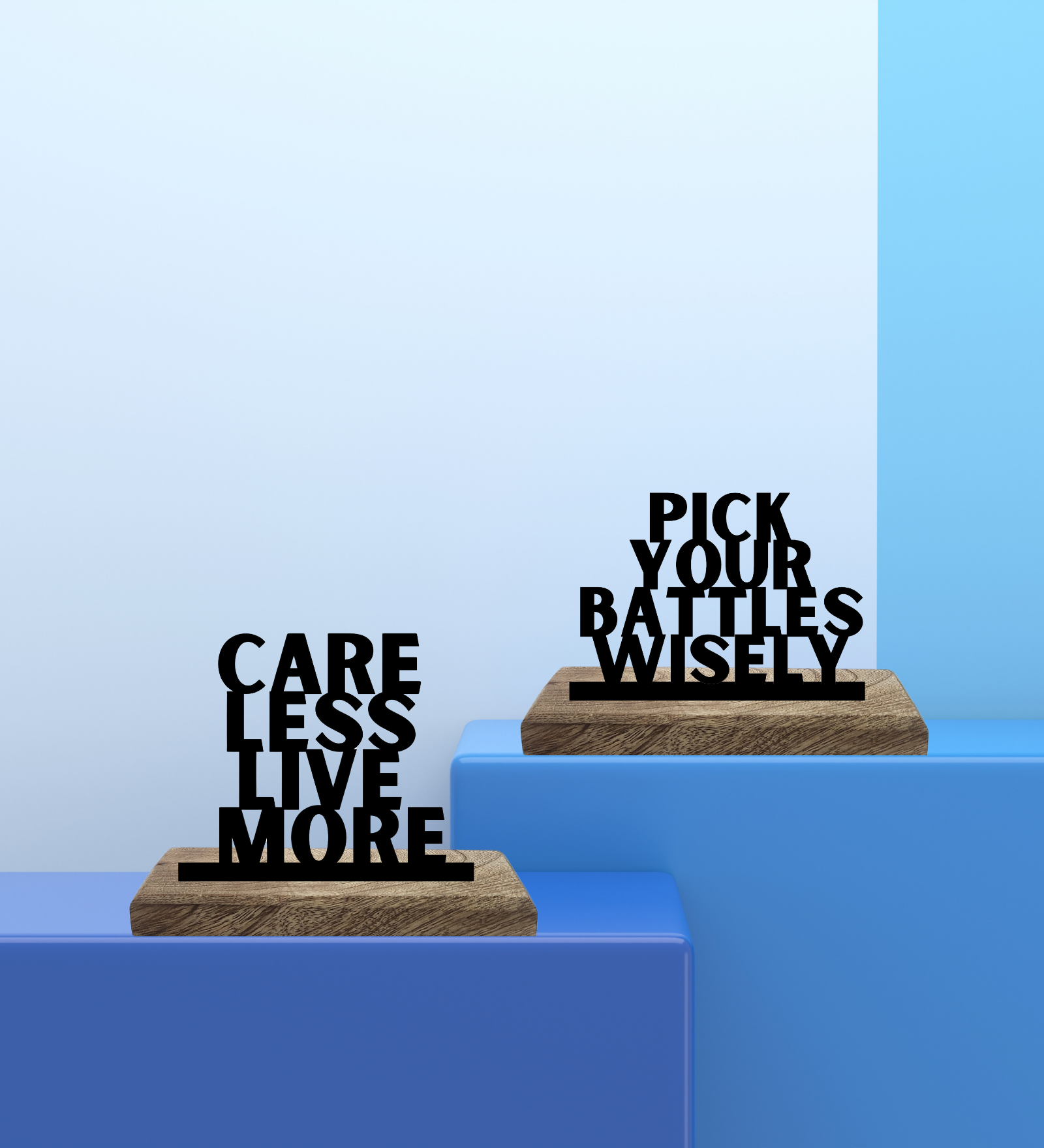 Relax and Rule Set of 2 Table Décor