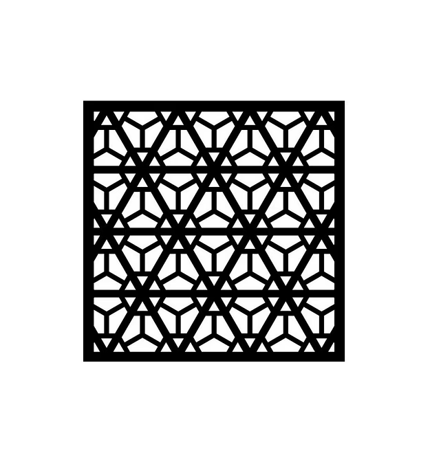 Square Creative Pattern Panel