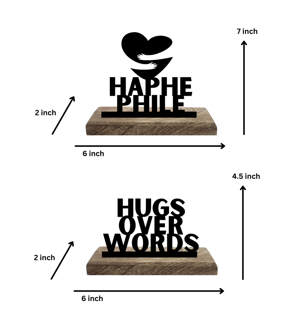 Haphephile Set of 2 Table Décor