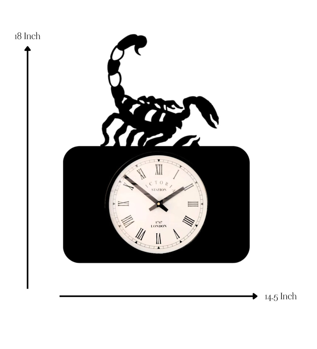 Scorpio Zodiac Wall Clock
