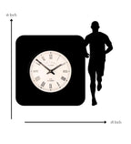 Running Athlete Wall Clock