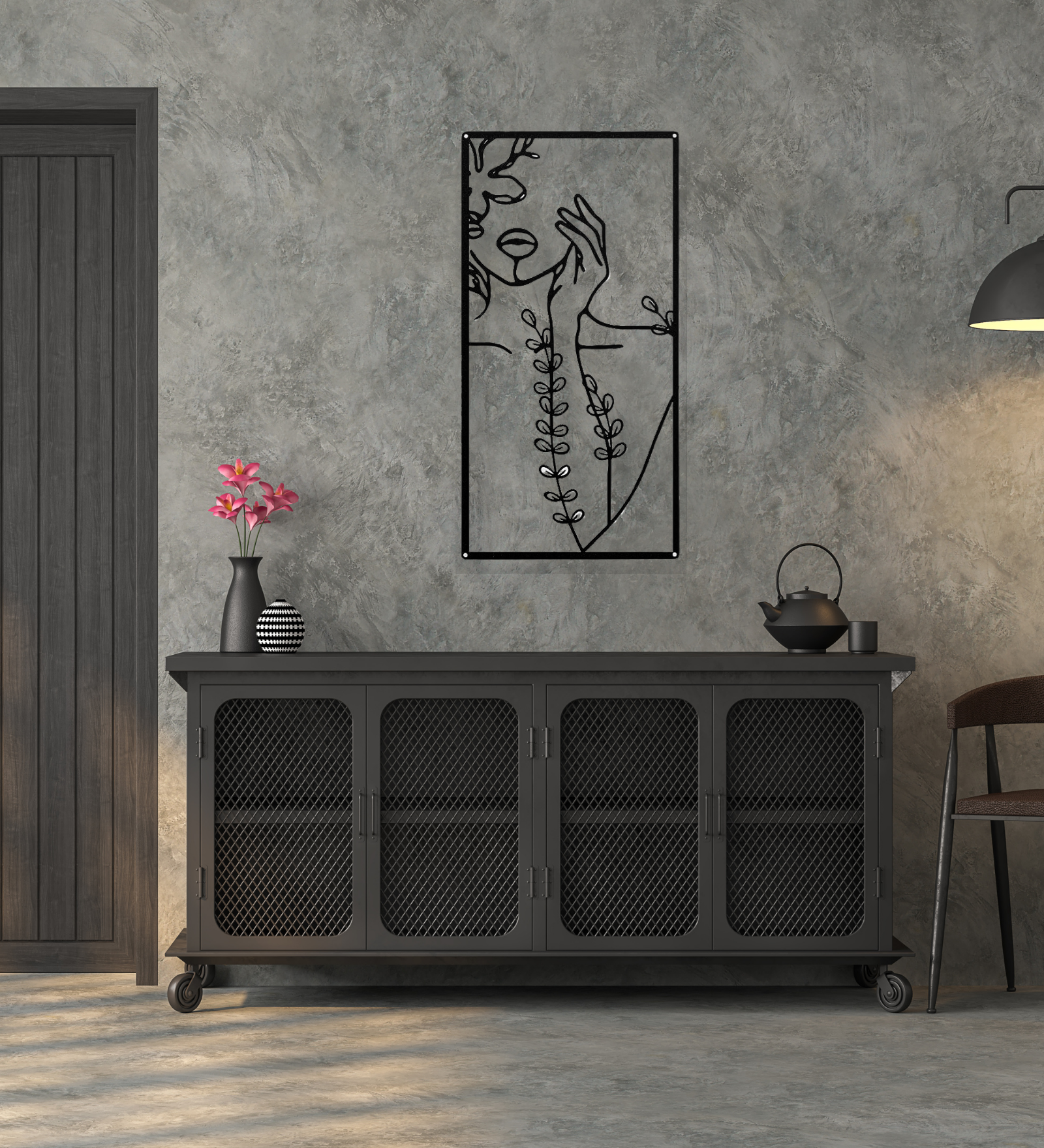 Abstract Lady Figurine