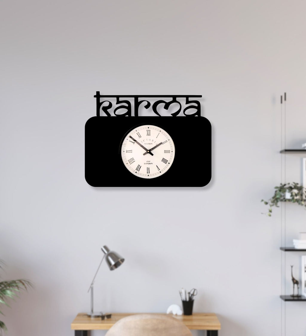 Karma Wall Clock