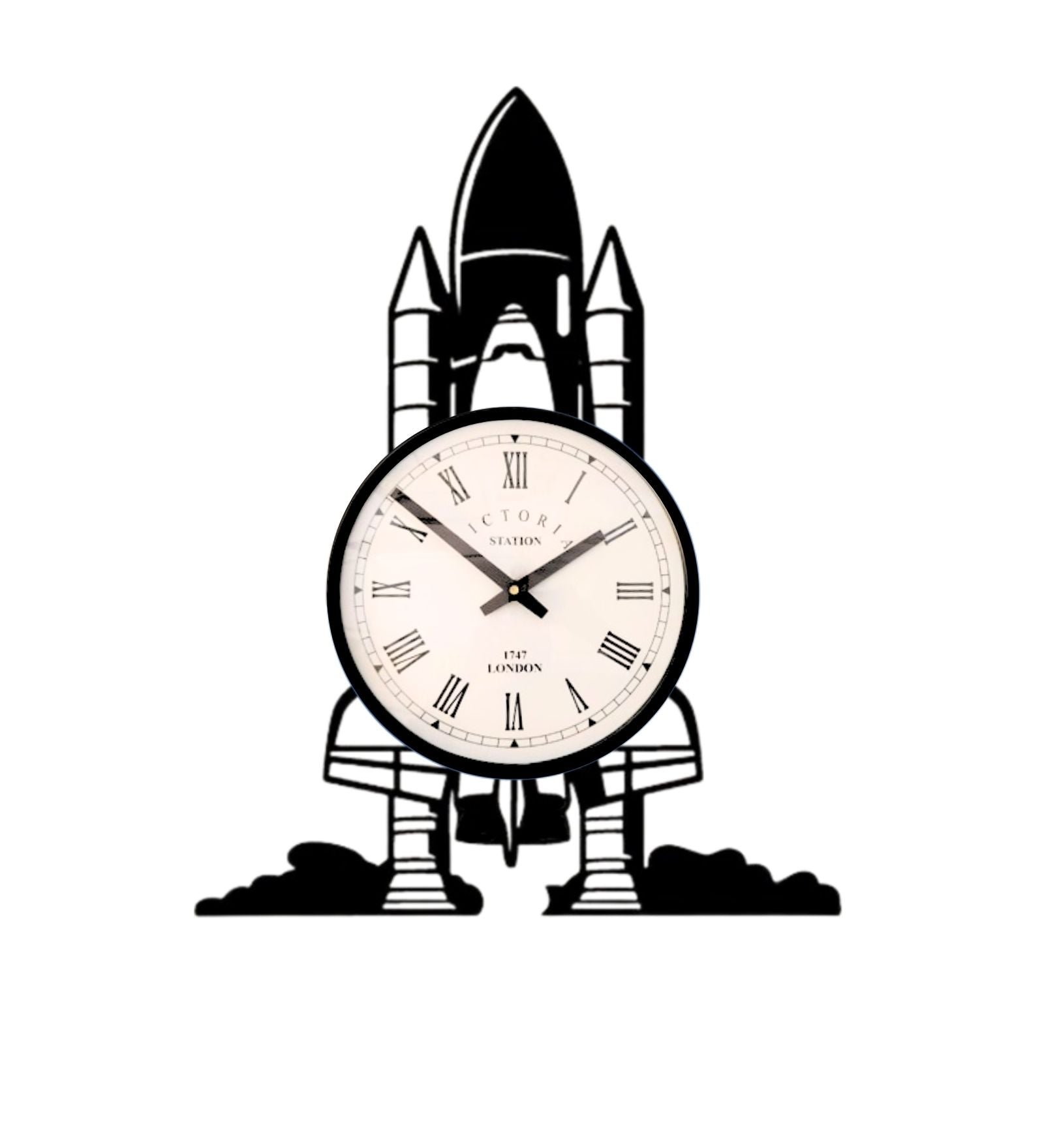Spaceshuttle Wall Clock
