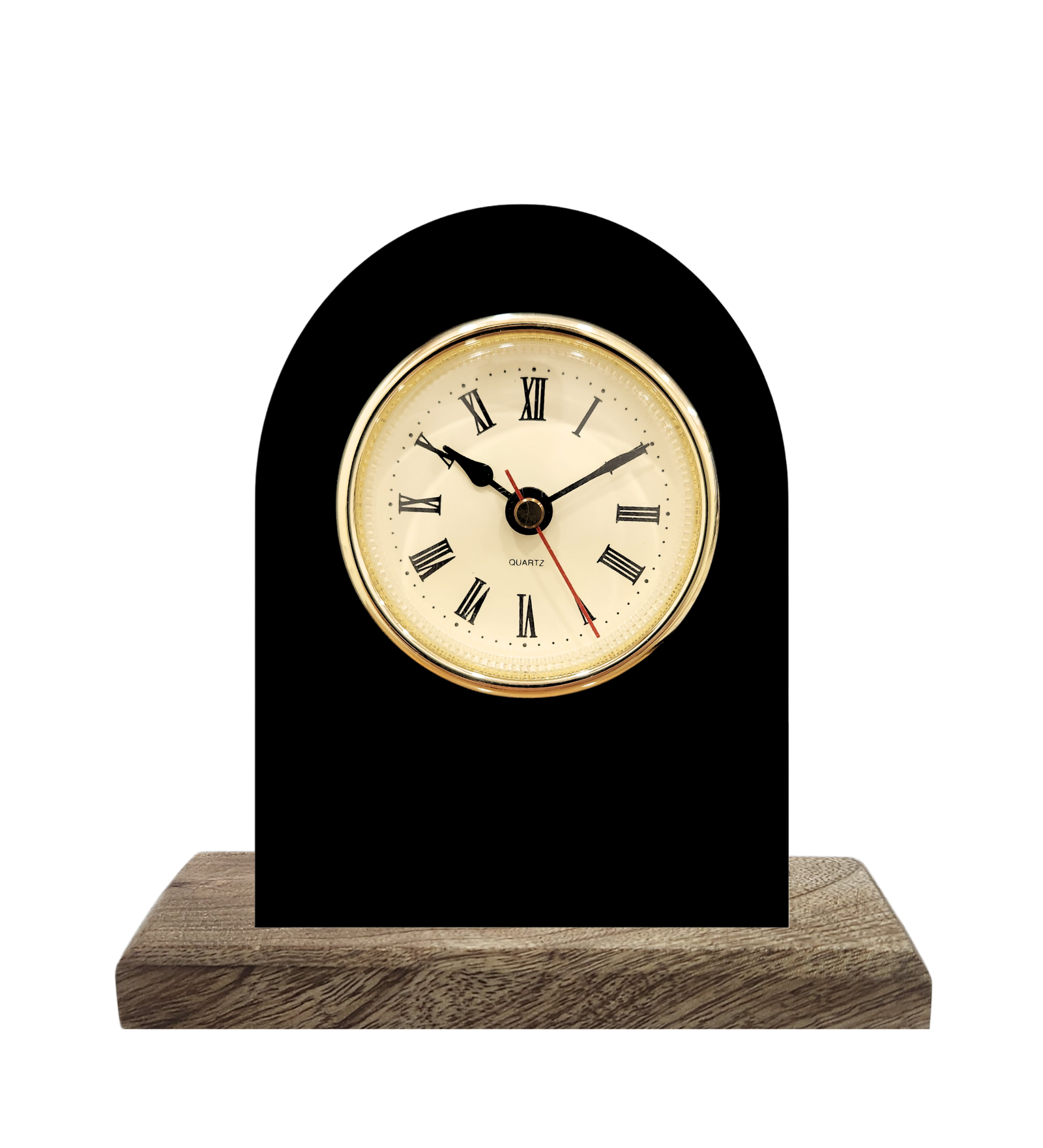 Minimalist Modern Black Table Clock