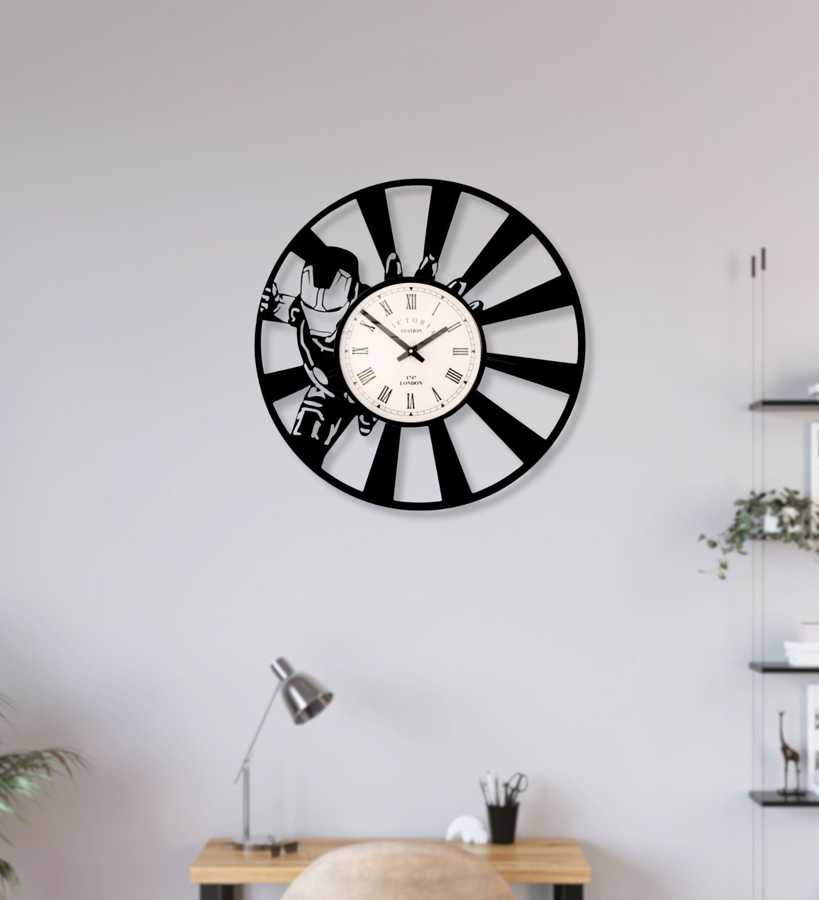 Ironman Marvel Wall Clock