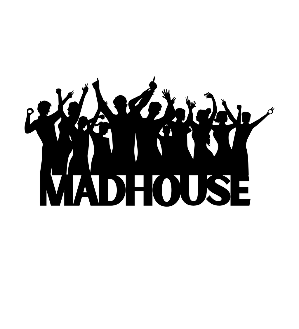Madhouse Metal Hanging