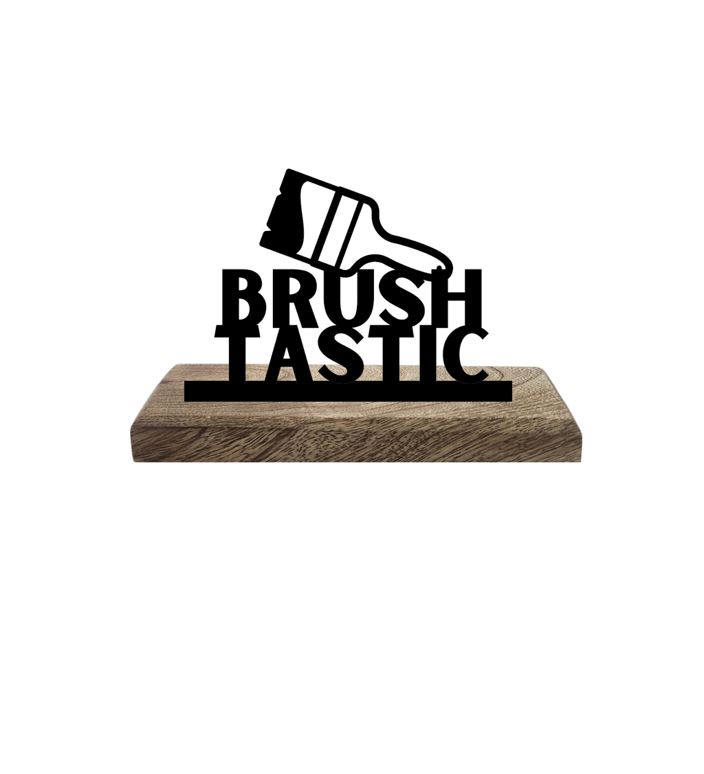 Brush-tastic Set of 2 Table Décor