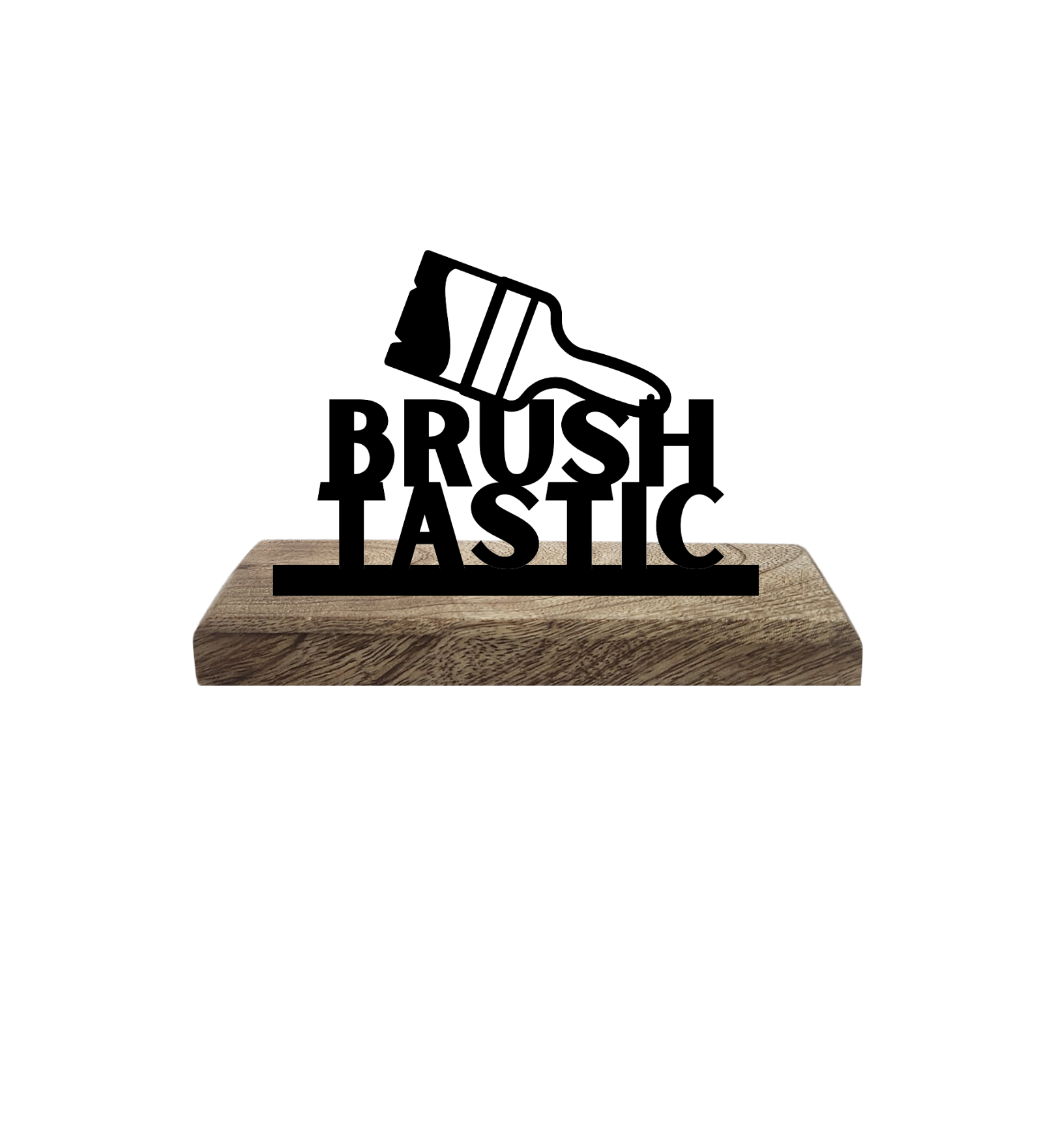 Brush-tastic Set of 2 Table Décor
