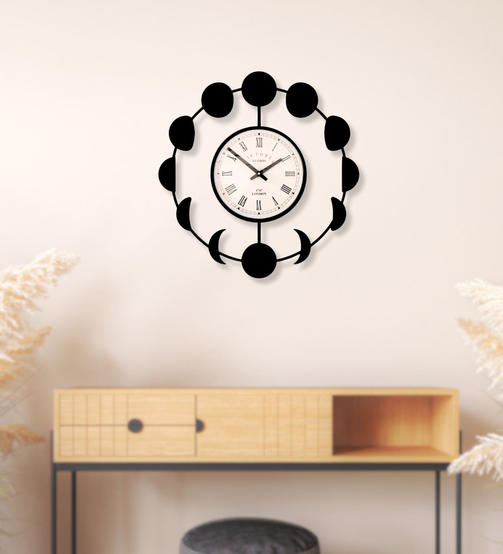 Moon Phases Wall Clock