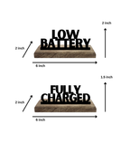 Full vs Low Battery