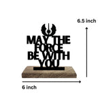 Guided by Force, Driven by Choice Set of 2 Table Décor