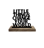 Success Starts Small Set of 2 Table Décor