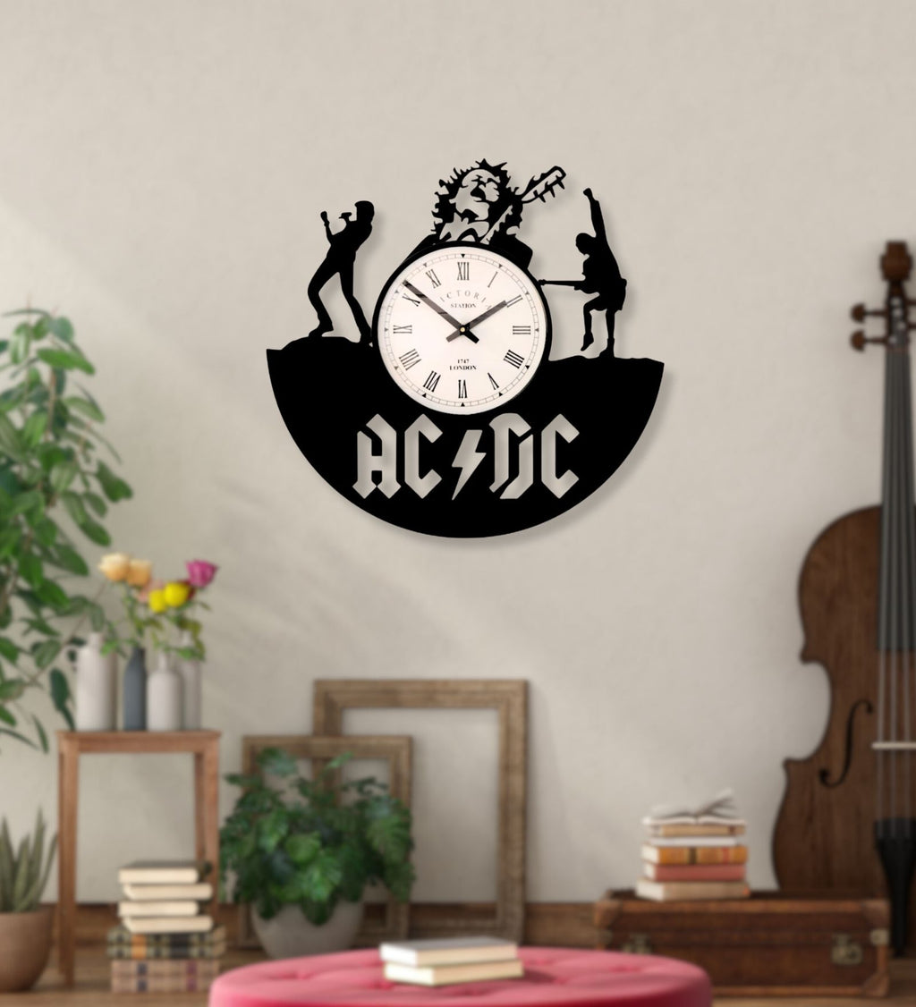 AC DC Band Wall Clock