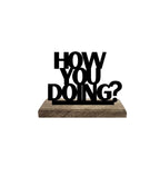 Quirky Conversations Set of 2 Table Décor