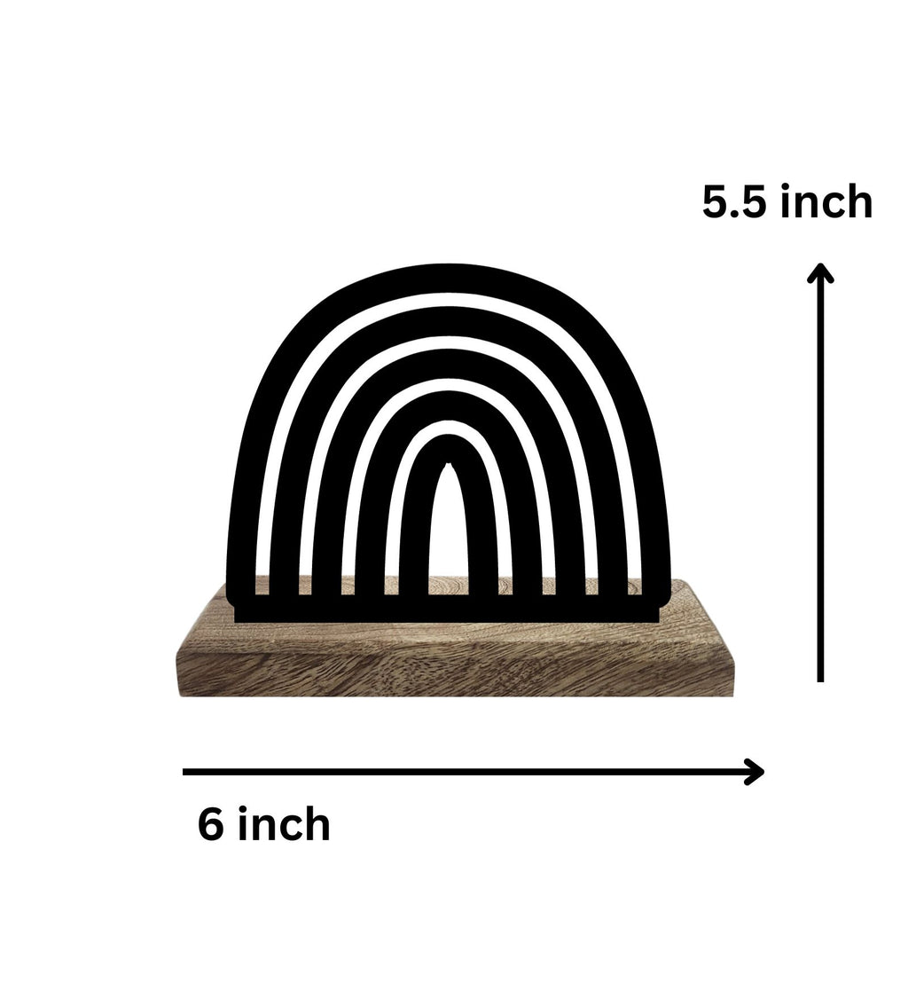 Shimmering Spectrum Set of 2 Table Décor