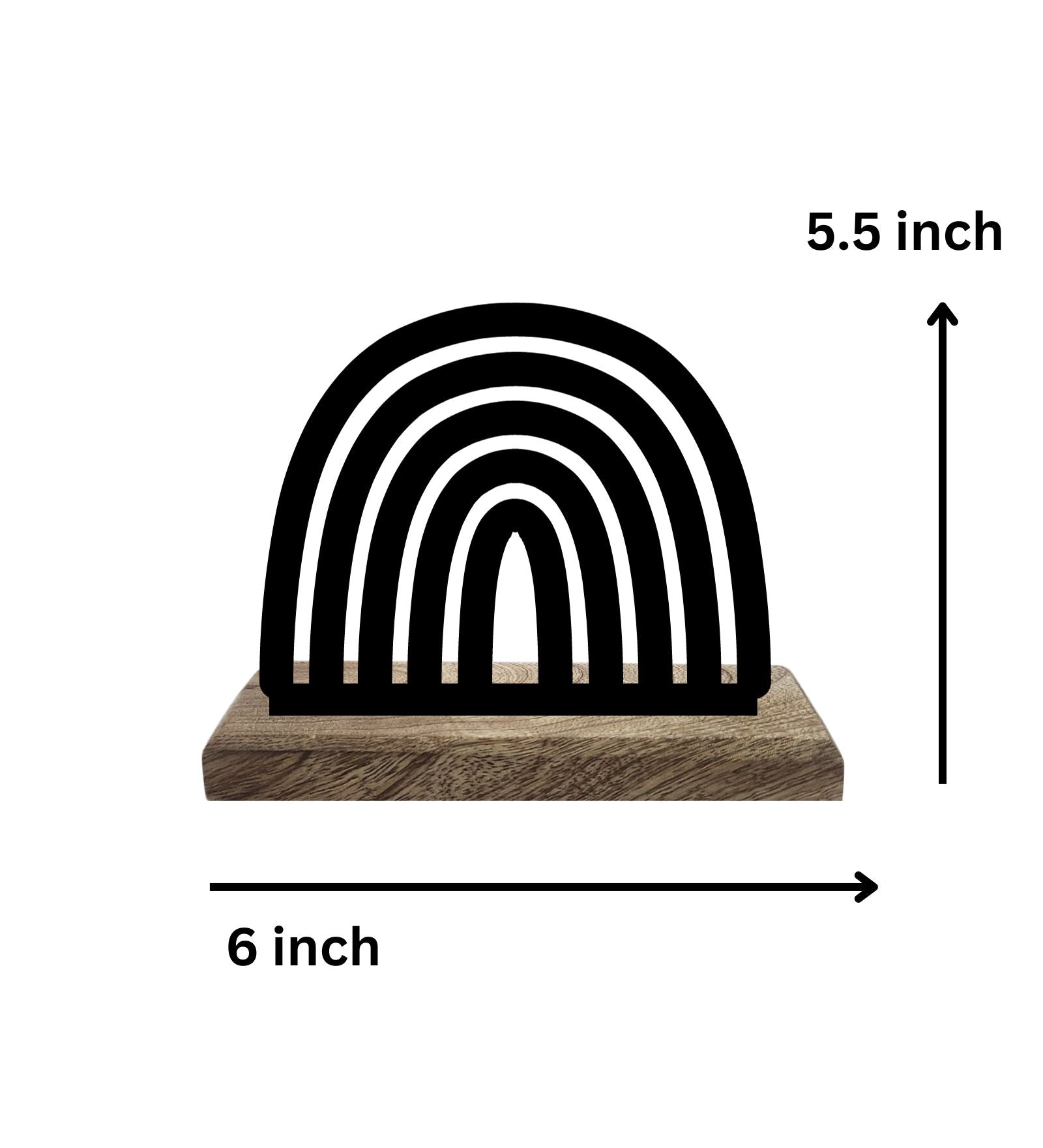 Shimmering Spectrum Set of 2 Table Décor