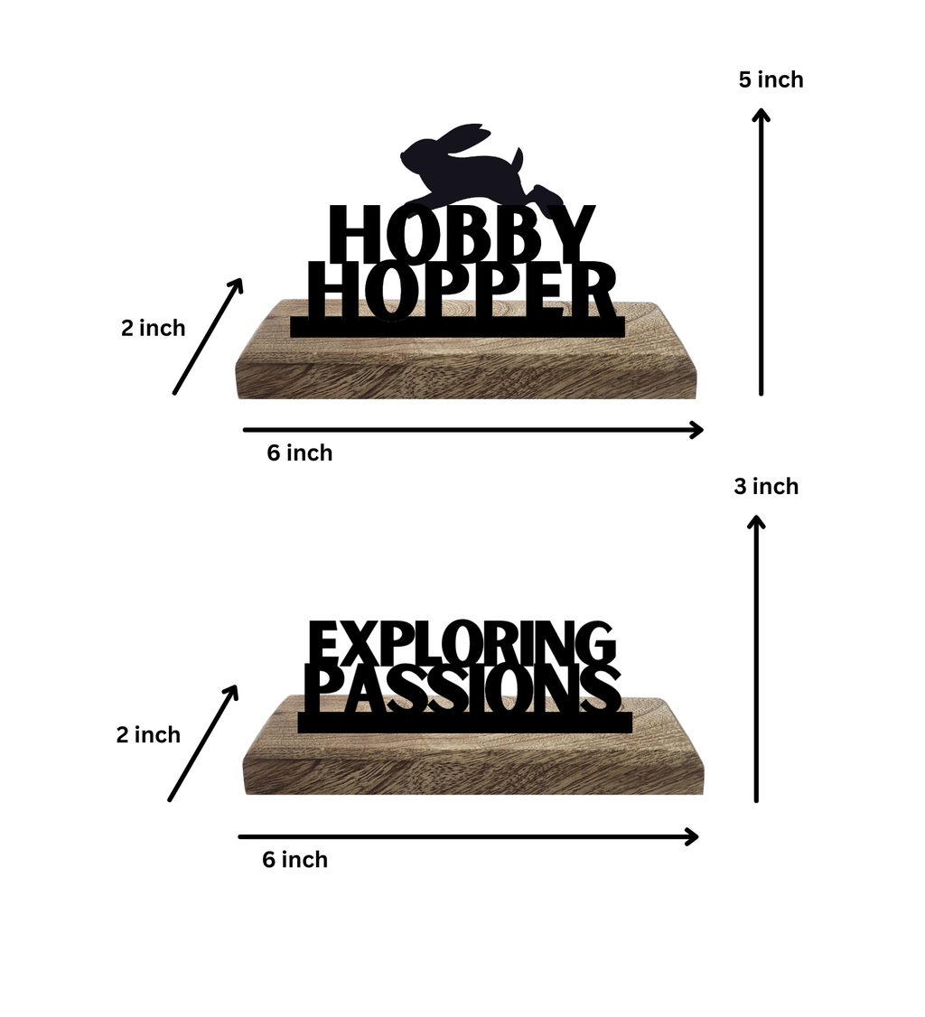 Hobby Hopper Set of 2 Table Décor