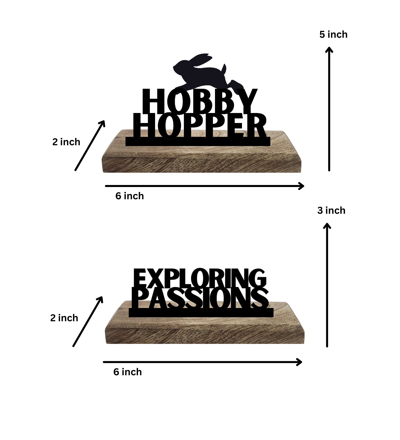 Hobby Hopper Set of 2 Table Décor
