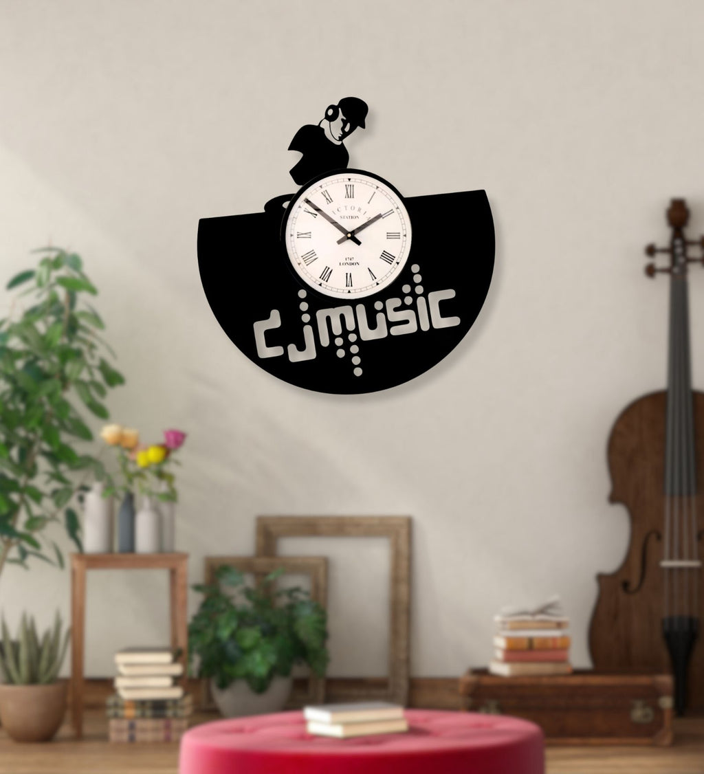 DJ Music Wall Clock