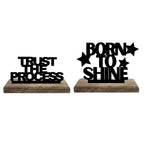 Path to Radiance Set of 2 Table Décor