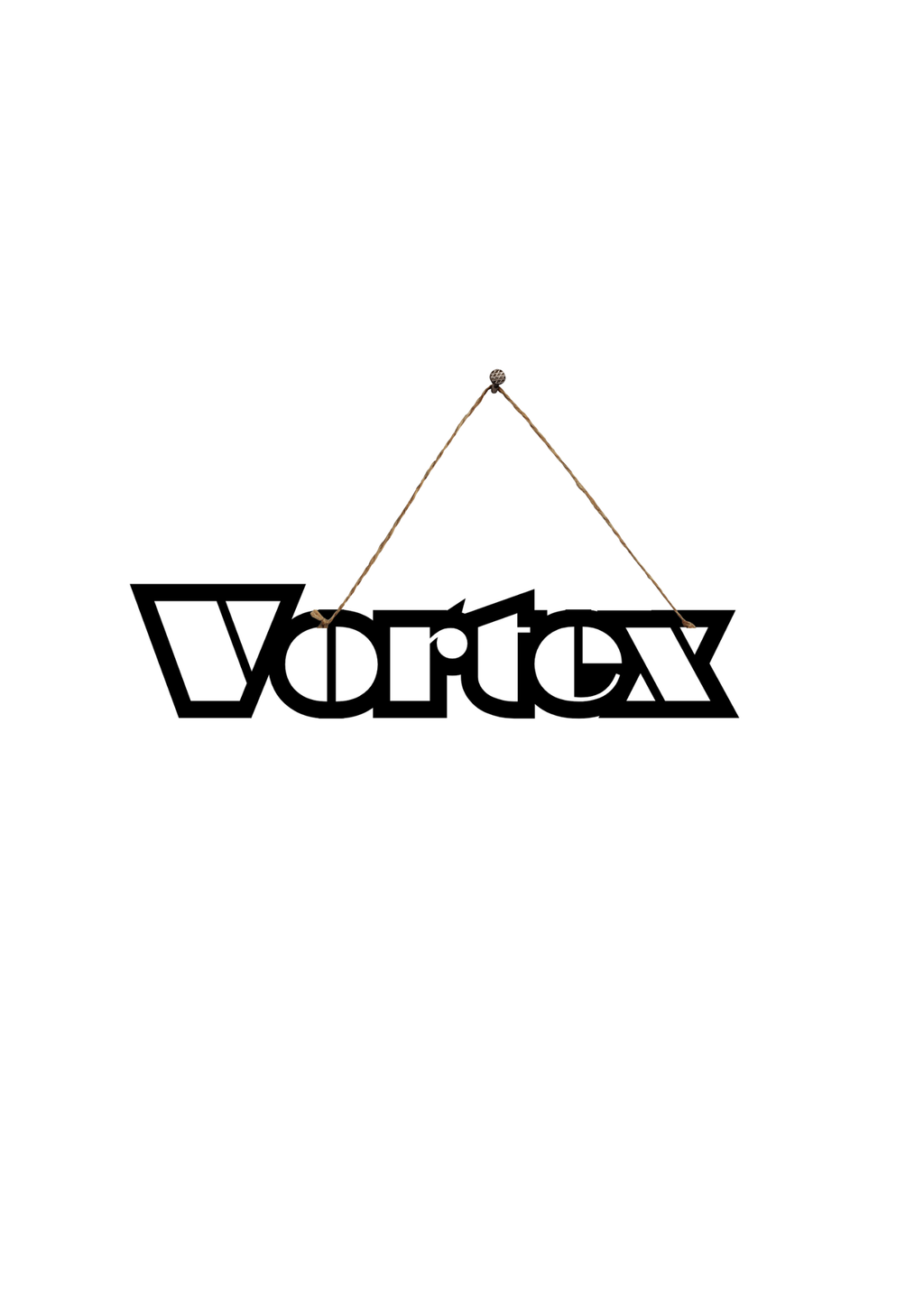 Vortex Metal Hanging