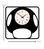 Mushroom Wall Clock