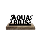 Aquarius Sun Sign Set of 2 Table Décor