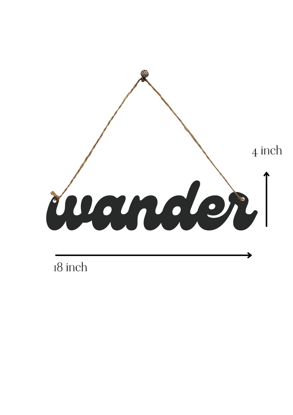 Wander Metal Hanging