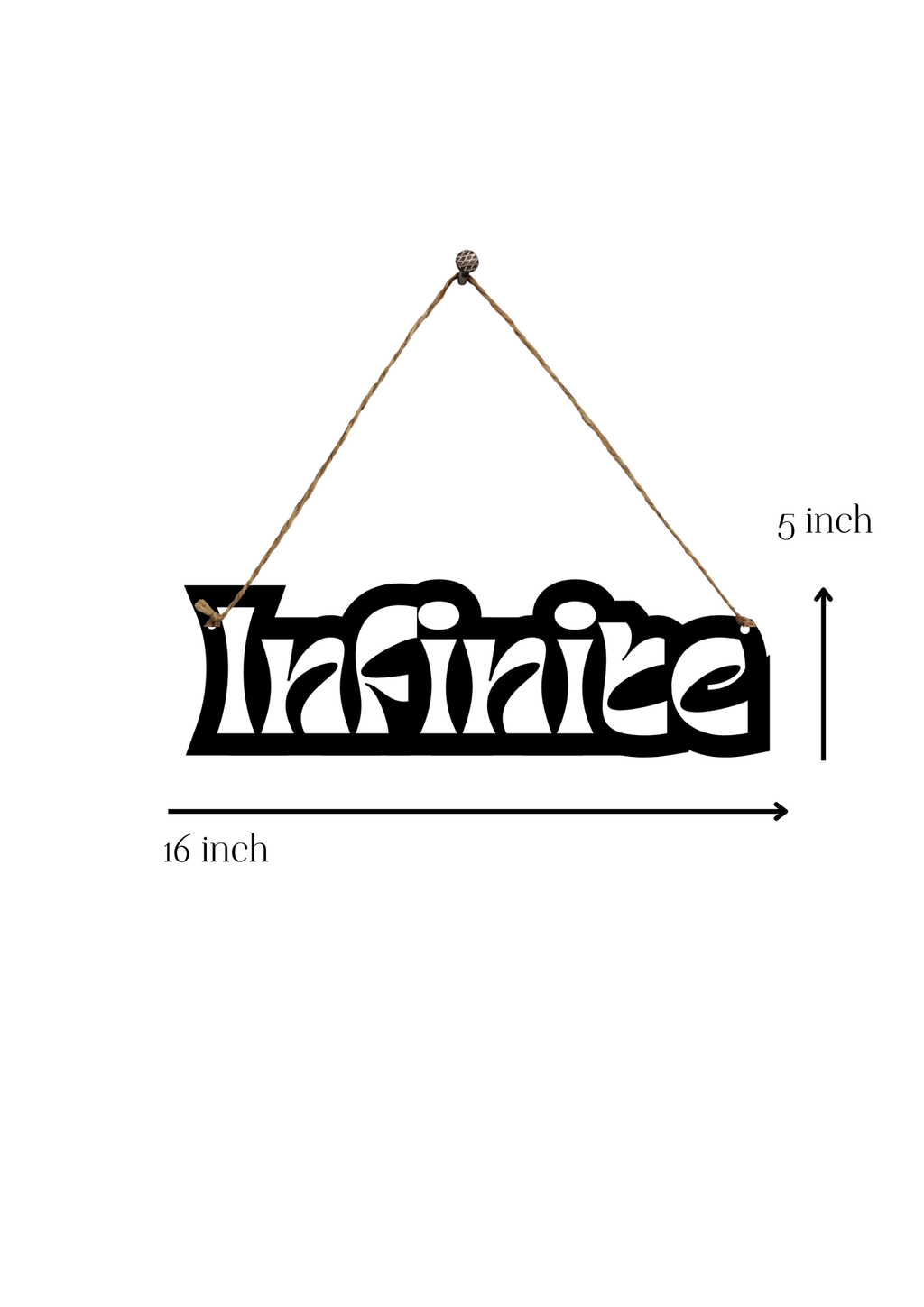 Infinite Metal Hanging