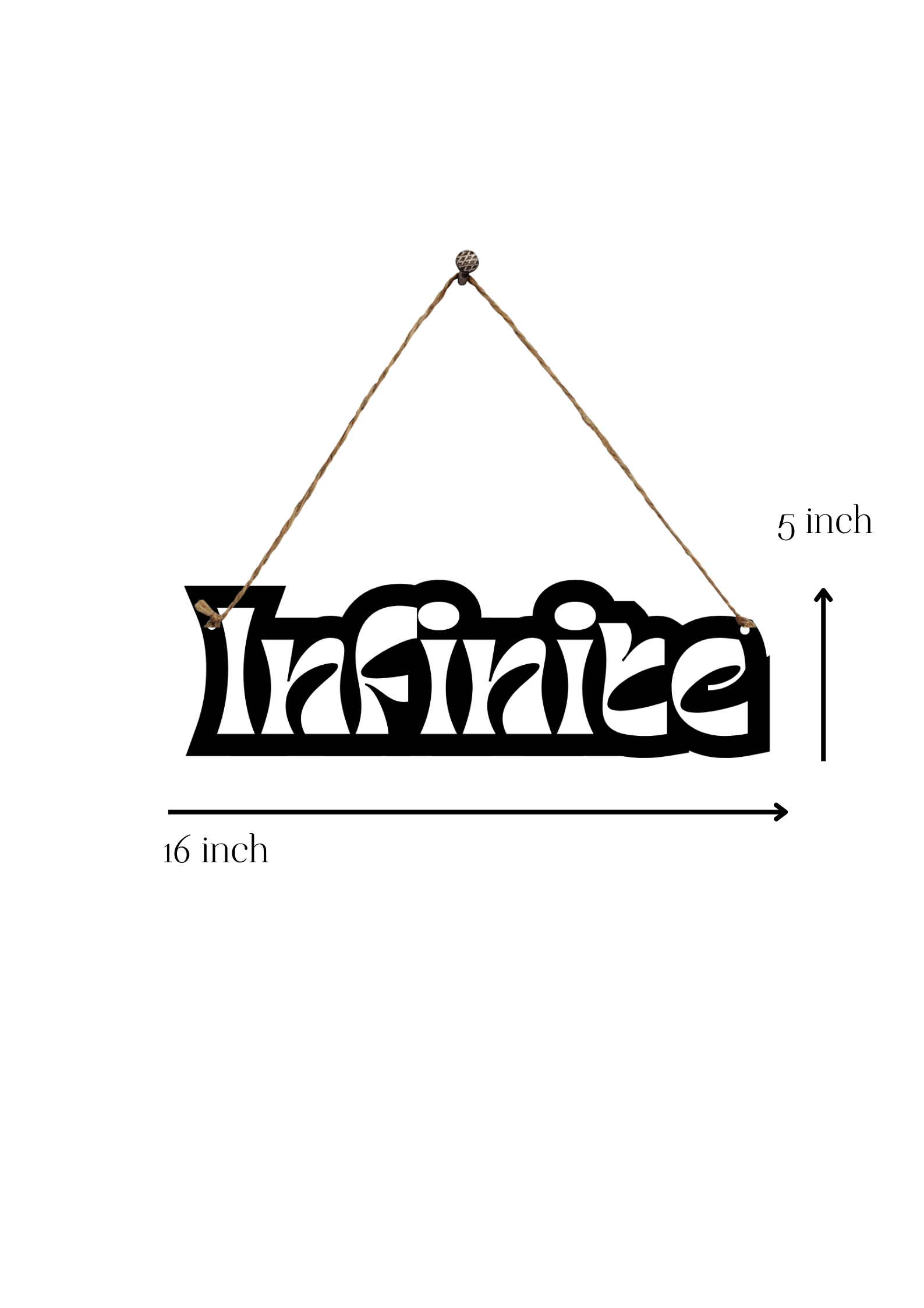 Infinite Metal Hanging