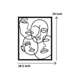 Abstract Faces Family