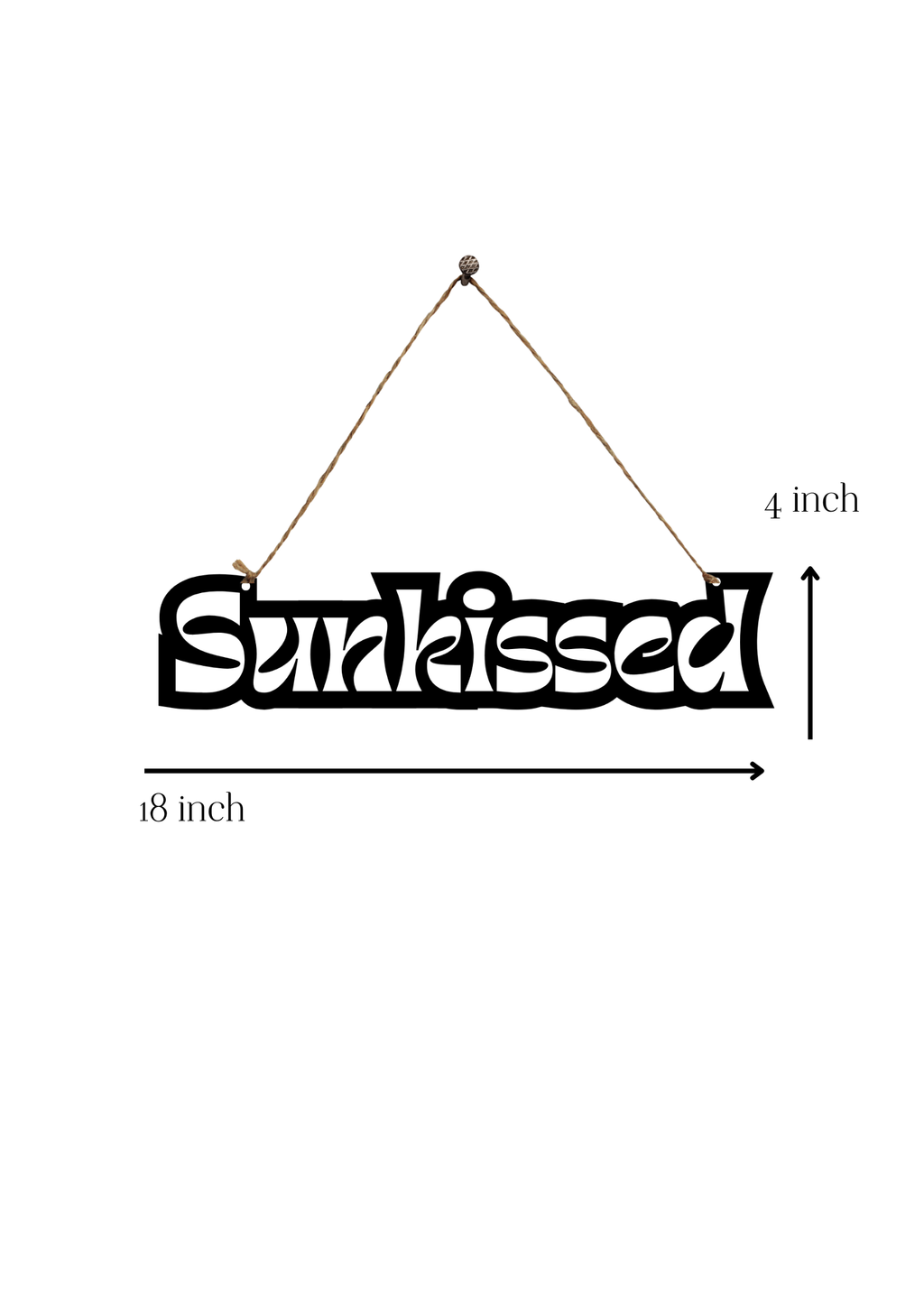 Sunkissed Metal Hanging