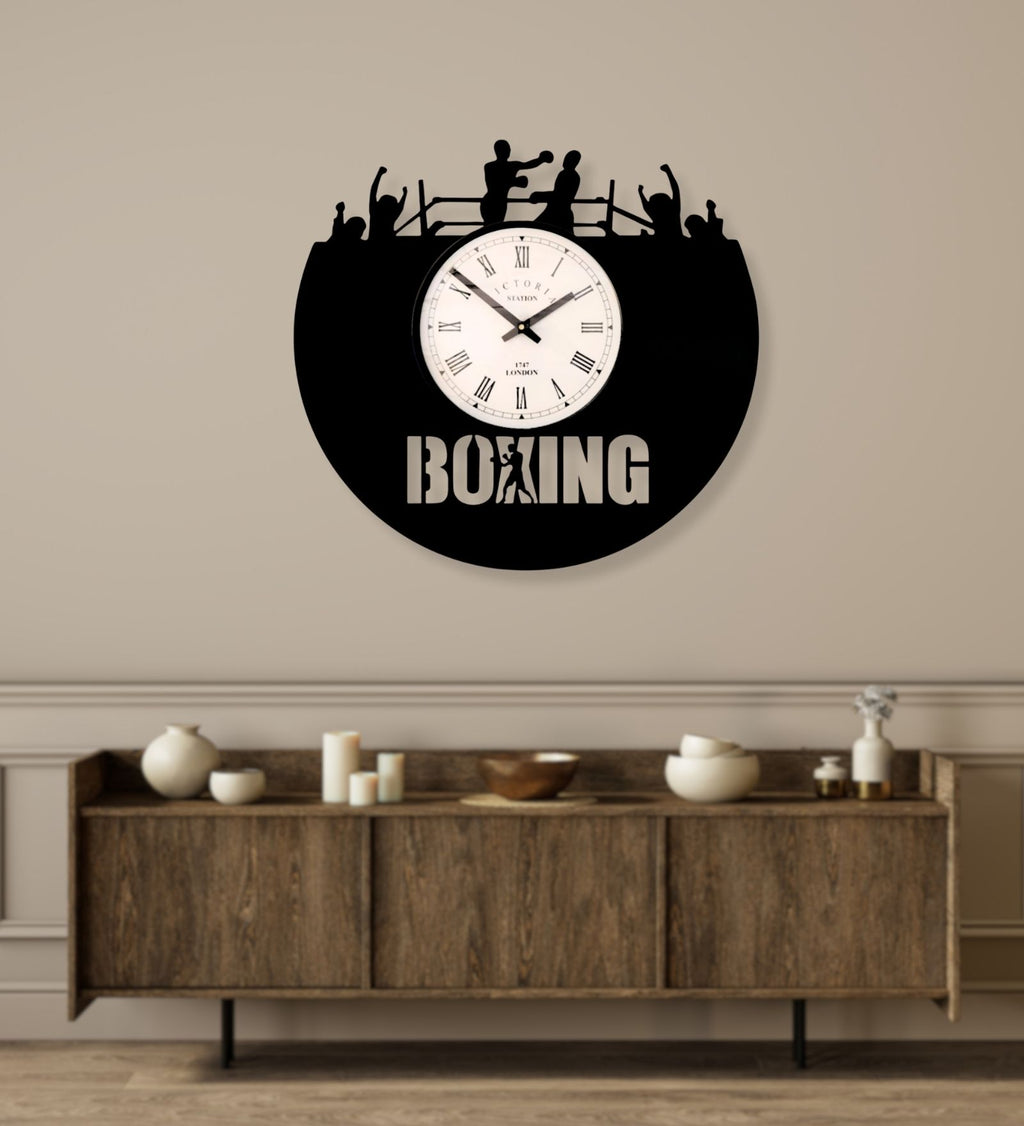 Boxing Wall Clock