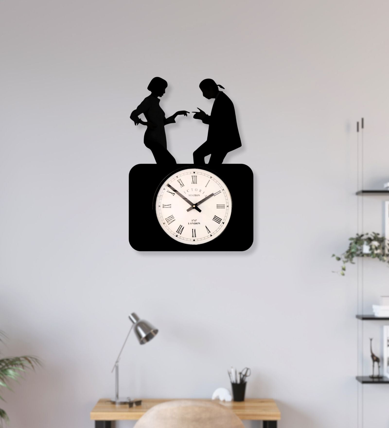 Pulp Fiction Wall Clock