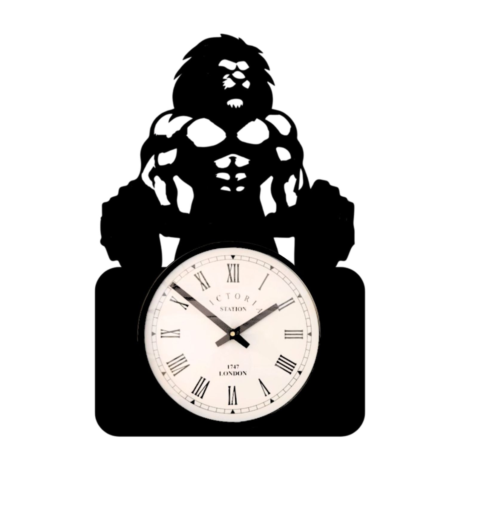 Gym Lion Wall Clock