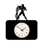 Aquarius Zodiac Wall Clock