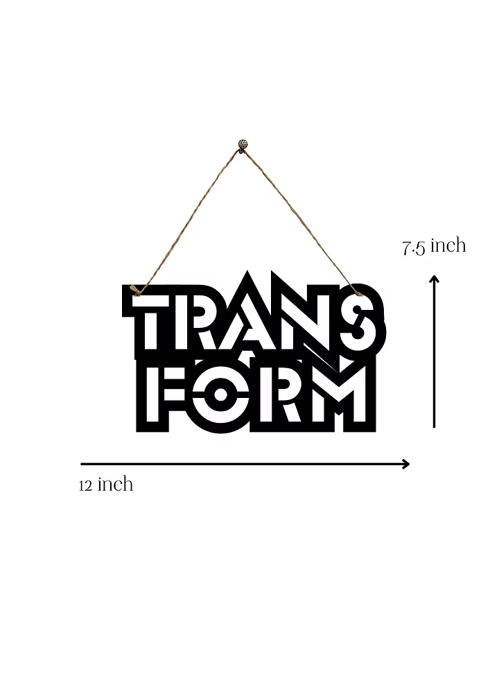 Transform Metal Hanging