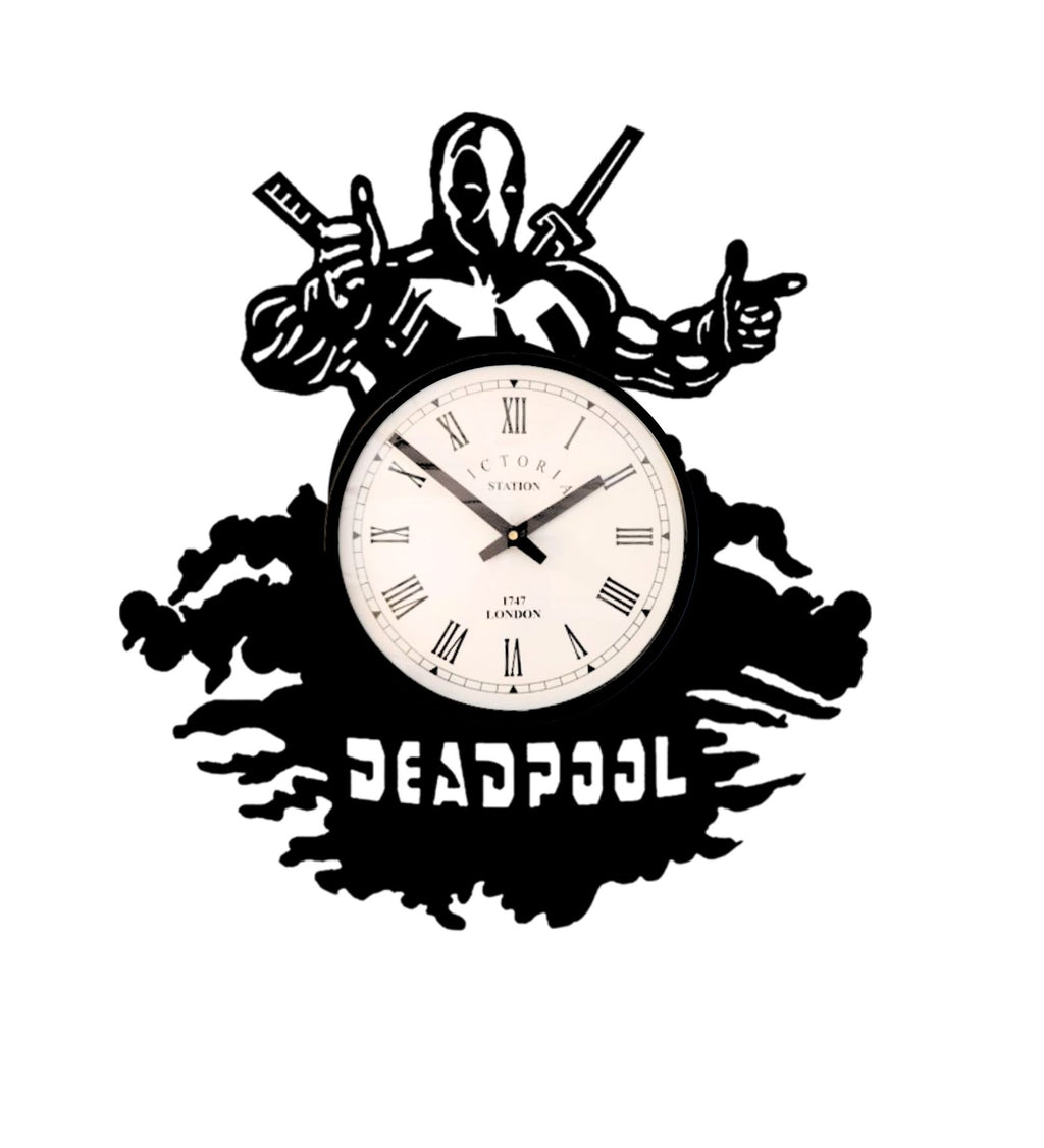 Deadpool Marvel Wall Clock