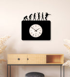 Evolution Dance Wall Clock