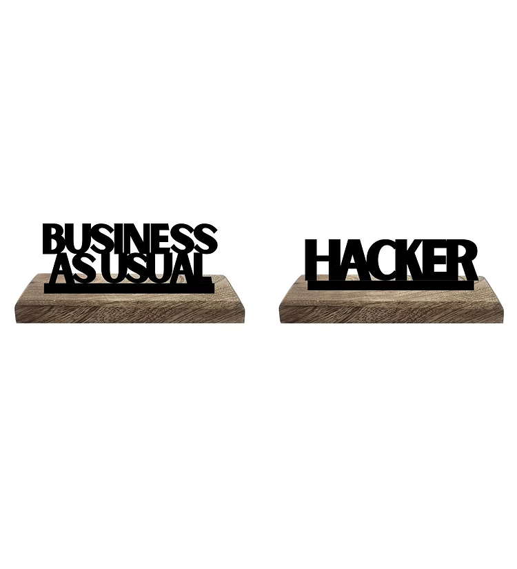 BizTech Blend Set of 2 Table Décor