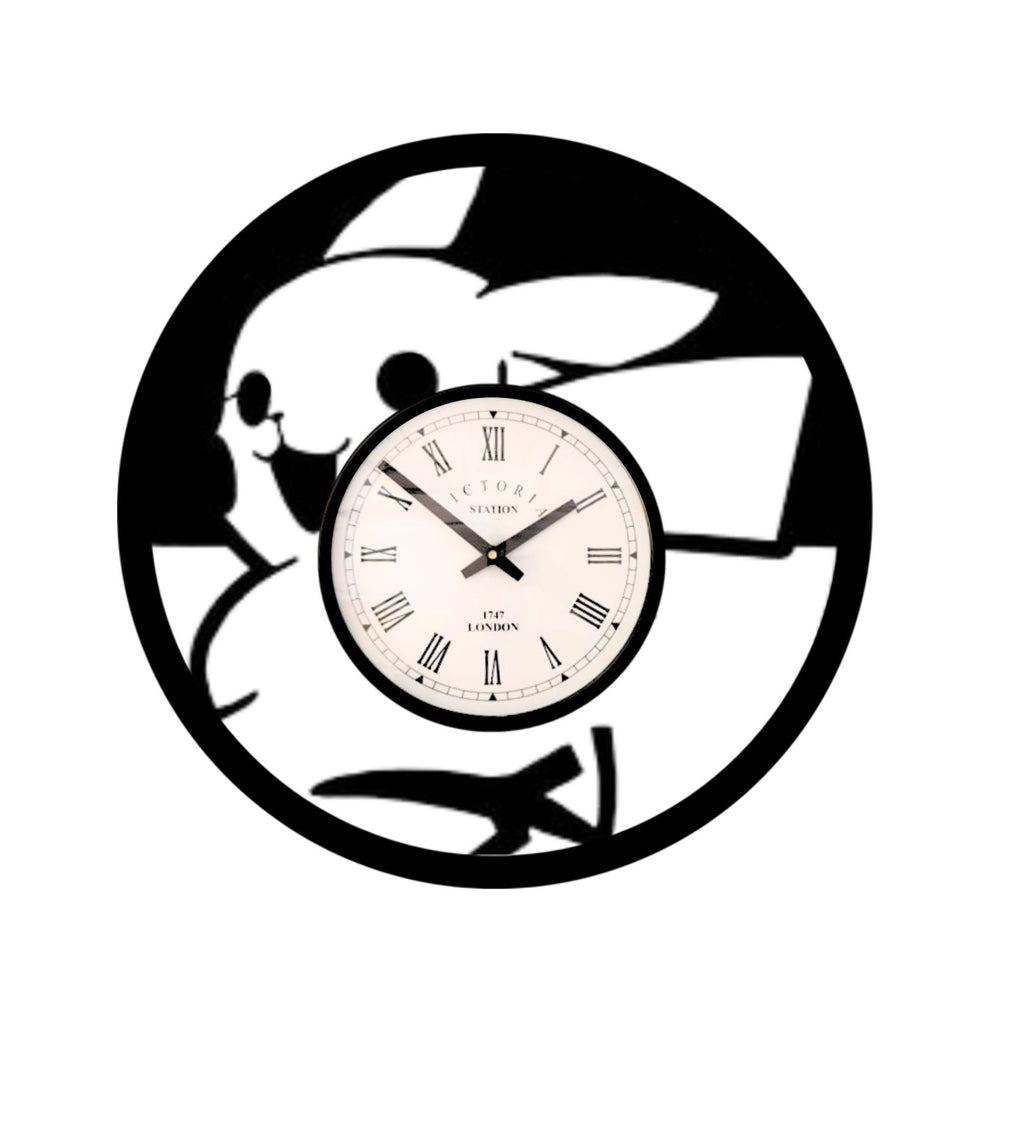 Pikachu Pokemon Wall Clock