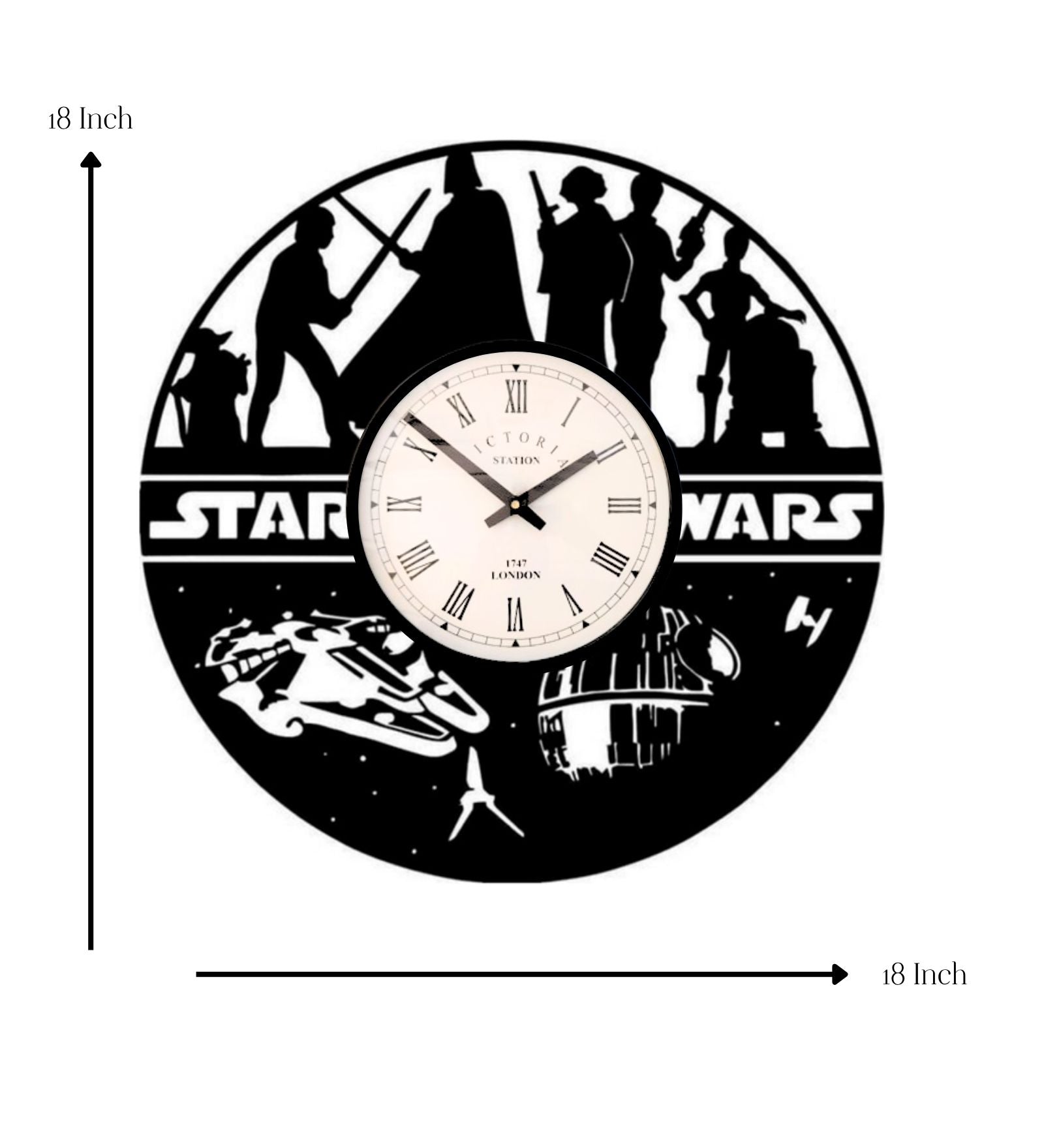 Star Wars Wall Clock