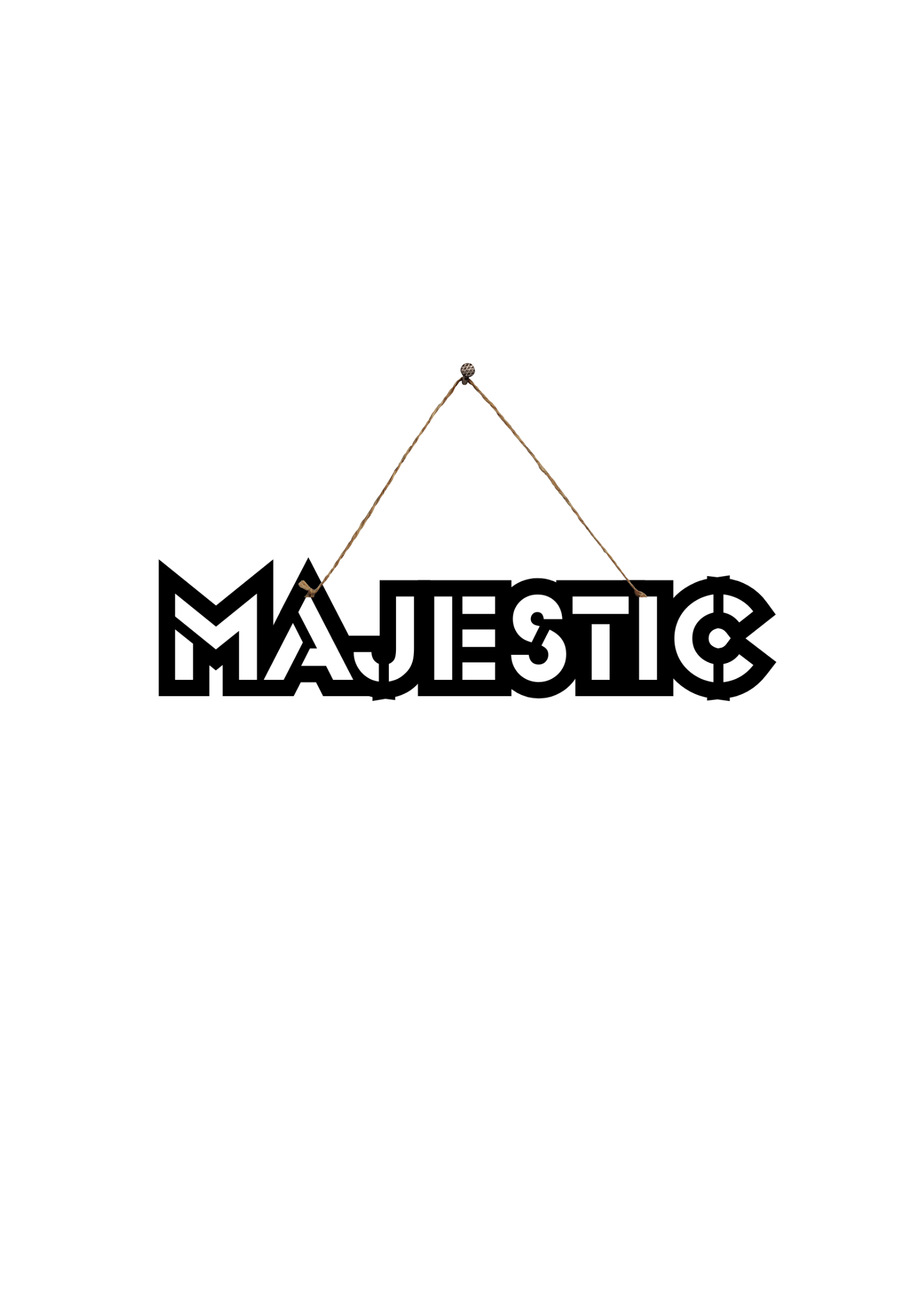 Majestic Metal Hanging