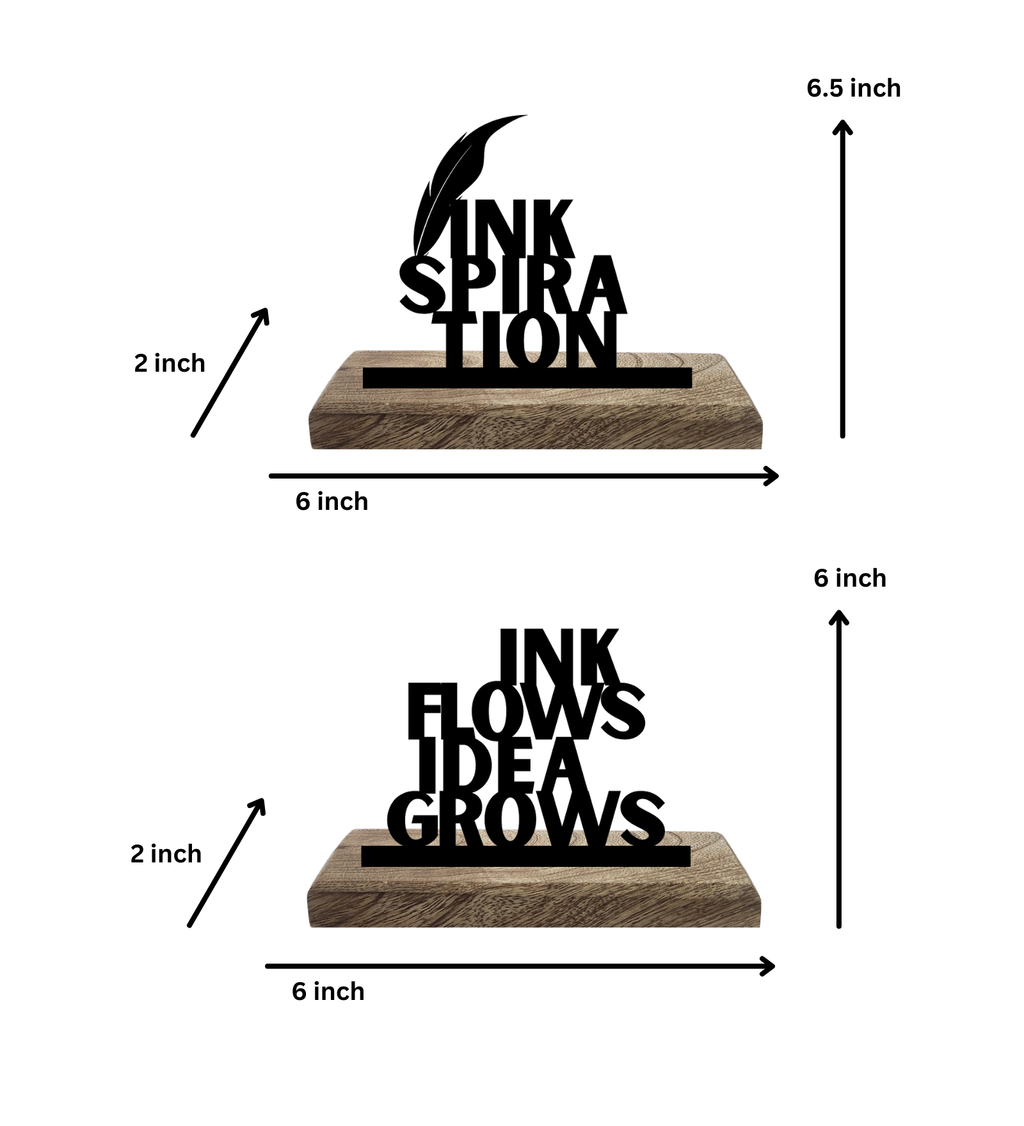 Inkspiration Set of 2 Table Décor