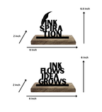 Inkspiration Set of 2 Table Décor